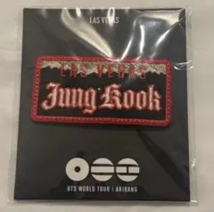 BTS ラスベガス POPUP 限定 ピンバッジ ジョングク グク ワッペン