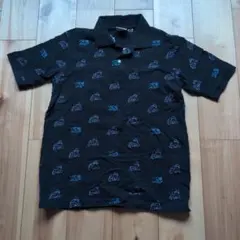 XLARGE ゴリラ柄 ポロシャツ ブラックのサムネイル