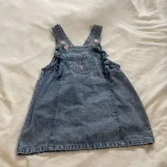 【95】デニム サロペットワンピース