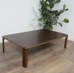 新品・未使用　折りたたみテーブル　座卓　センターテーブル　　ブラウン幅105cm