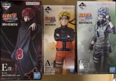 一番くじNARUTOナルト疾風伝　風影奪還編 サソリ ナルト カカシ 未開封