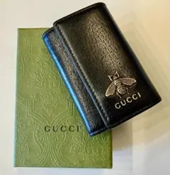 【新品同様】GUCCI グッチ アニマリエ レザ 6連 キーケース 523683