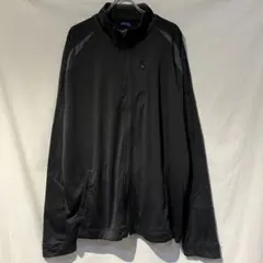 00s reebok トラックジャケット ブラック ジップアップ ジャージ