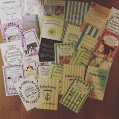 プロフィールブック♡席次表 オーダーメイド 8ページ仕様 A5サイズ