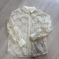 sheer embroidery shirt acka シアー シャツのサムネイル