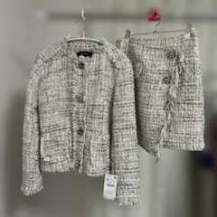 ツイードセットアップ