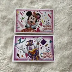 東京ディズニーランド 35周年 使用済み紙チケット