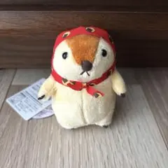 マーモットのもっとっと おめかし マスコット もっとっと　ぬいぐるみ