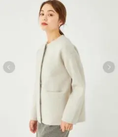 《お値引き可！》FOXブレンド セッケツ クルーネック ニット カーディガン