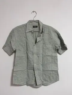OLD UNIQLO 半袖シャツ Sサイズ チェック柄