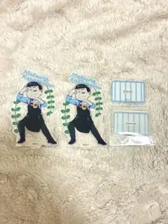 おそ松さん カラ松 アクリルスタンド 2点セット YUMTEA