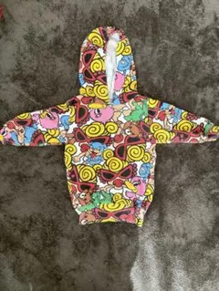 ヒスミニ　フード付きパーカー 80