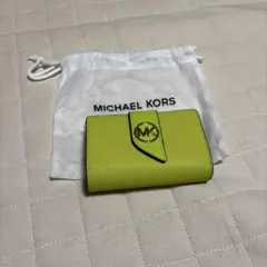 MICHAEL KORS イエロー 二つ折り財布
