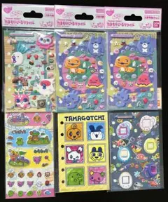 たまごっち シール、台紙セット