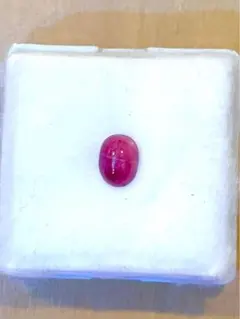 タイ産非加熱ルビー2.8ct8.5×6.4mmオーバルカボション