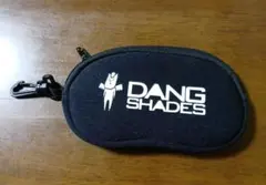 DANG SHADES サングラスケース 黒　白馬 村男　ケース