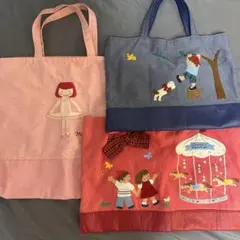 familiar × Chesty コラボ他 トートバッグ3点セット familiar × Chesty コラボ他 トートバッグ3点セット - メルカリ