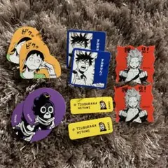 僕のヒーローアカデミア ヒロアカ 原画展 フレークシール　男子生徒セット