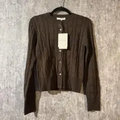 【新品未使用品】U.S. POLO ASSN. ケーブルニットカーディガン S