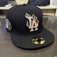 新品未使用　NEWERA キャップ LA 59FIFTY 58.7cm ブラック