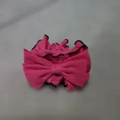 リボン付きシュシュ