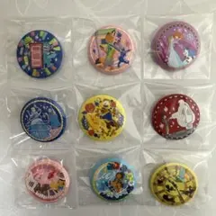 ディズニー刺繍缶バッジ　9個セット