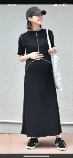 【新品未使用】授乳　ワンピース マタニティ