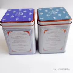 HARNEY & SONS 紅茶 空き缶 2個 ハーニーアンドサンズ ブルー系