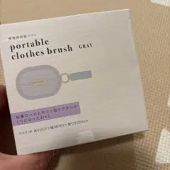 3coins 携帯用洋服ブラシ GLAY