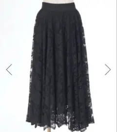 axes femme　アクシーズファム　レースサーキュラースカート