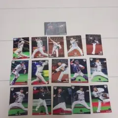 (美品)プロ野球チップスカードサムライジャパン16枚