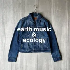 アースミュージックアンドエコロジー デニムジャケット Gジャン Mサイズ
