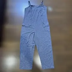 新品GU ダークグレー オールインワン M