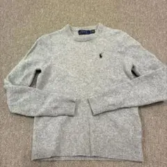 Polo Ralph Lauren クルーネックウールニット グレー XS