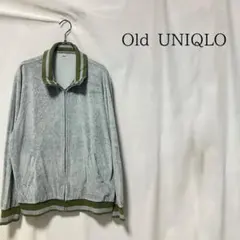 オールドユニクロ　ベロアトラックジャケット　襤褸