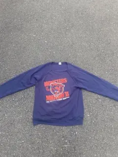 80s usa製トリコタグ Champion 紺フェード