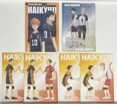ハイキュー 特典8点セット 日向、影山、月島、西谷、田中、黒尾、昼神