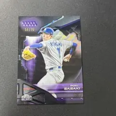 2026年最新】topps chrome 佐々木朗希の人気アイテム - メルカリ