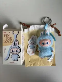 【正規品】 ラブブ ぬいぐるみ アルファベット PIN FOR LOVE K
