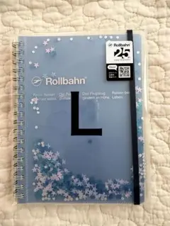 Rollbahn ロルバーンポケット付メモ グリッターL ブルーのサムネイル