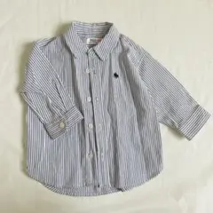 petit main プティマイン　POLO BCS 長袖シャツ　80cm