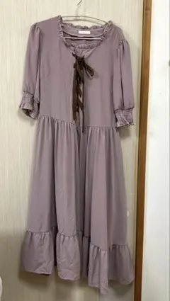 最終価格！　しまむら　青木美沙子ワンピース L Lのサムネイル