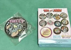 トムとジェリー トムとジェリー展 金バッジ 缶バッジ タフィー