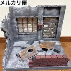 送料込み】ジオラマ 1/12 出窓のある喫茶店 カフェのドールハウス ④