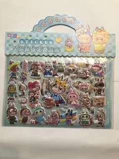 らぶぶ 立体シール　ぷくぷくシール　ラブブ3D