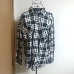 フェアリーグランジ✳y2k✳チェック柄シャツ 羽織にも