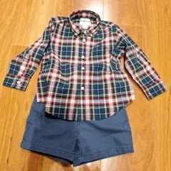 Ralph Lauren チェック柄シャツパンツ ギフトボックス入り