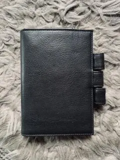 美品】OLD COACH システム手帳 ブラック レザー 6穴 - メルカリ