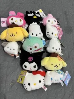 サンリオキャラクターぬいぐるみセット 13個