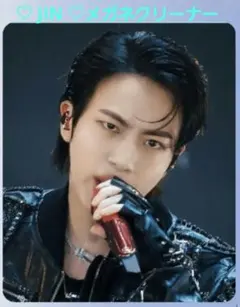 BTS♡JIN✰V♡メガネクリーナー - メルカリ